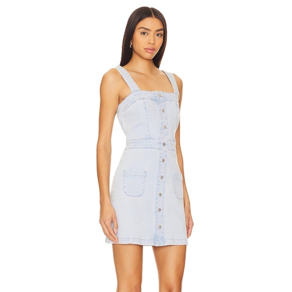Amanda Uprichard Archie Dress in Iceberg NWT Small $250 - Picture 2 of 5
